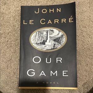 'Our Game' Novel - Black Cover